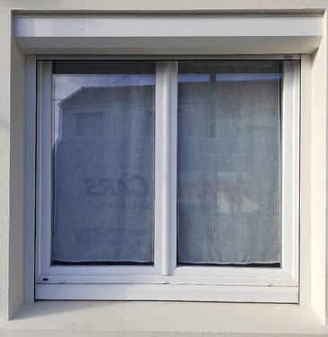 Fenêtre MILLET 2 vantaux PVC blanc SOULARD (rognée)